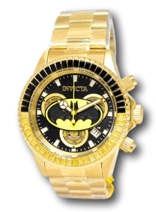 Invicta DC Comics Batman Men's 47mm Limited Crystals Swiss Chrono Watch 41272-Klawk Watches