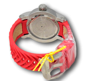 Invicta S1 Rally Yakuza Men's 48mm Silver Dragon Dial Red Quartz Watch 41404-Klawk Watches