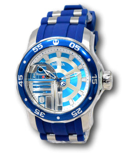 Invicta Star Wars R2-D2 Men's 48mm Limited Edition Silicone Quartz Watch 39539-Klawk Watches