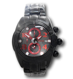 Invicta Lupah Diver Men's 52mm Black / Red Fly-Back Chronograph Watch 35264 RARE-Klawk Watches