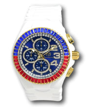 Load image into Gallery viewer, TechnoMarine Cruise Glitz Men&#39;s 45mm Pepsi Crystals Chrono Watch TM-121189-Klawk Watches
