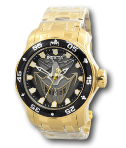 Invicta DC Comics Joker Men's 48mm Gold and Black Limited Edition Watch 35614-Klawk Watches