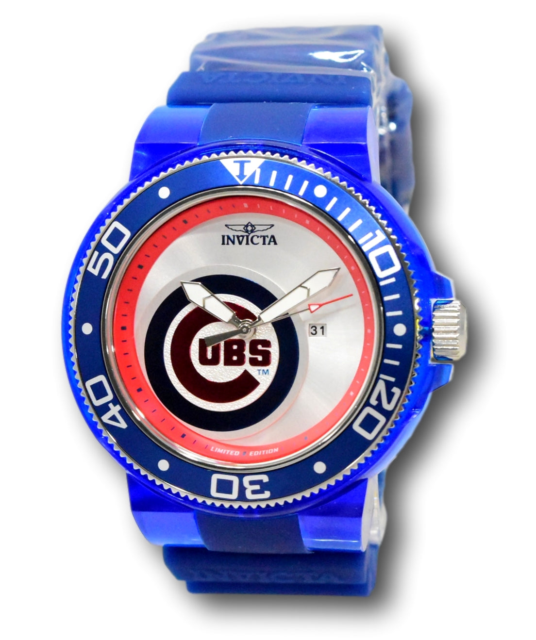 Mens Chicago Cubs Game Time Watch New Battery | eBay