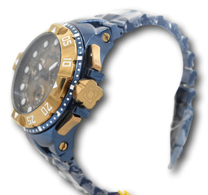 Invicta Excursion Men's 50mm Blue Khaki Swiss Chronograph Watch 34859 RARE-Klawk Watches