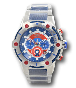 Invicta Marvel Captain America Mens 52mm Limited Edition Chronograph Watch 27965-Klawk Watches