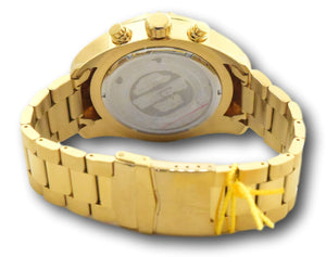 Invicta Bolt Mens 52mm Gold Stainless Miyota Chronograph Movement Watch 31475-Klawk Watches