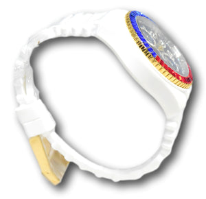 TechnoMarine Cruise Glitz Men's 45mm Pepsi Crystals Chrono Watch TM-121189-Klawk Watches