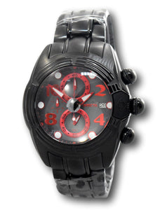 Invicta Lupah Diver Men's 52mm Black / Red Fly-Back Chronograph Watch 35264 RARE-Klawk Watches