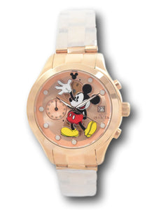 Invicta Disney Limited Ed Women's 40mm Rose Gold Mickey Chronograph Watch 27400-Klawk Watches