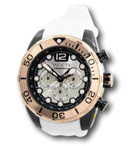 Invicta Pro Diver Men's 50mm Twisted Metal Rose Gold Chronograph Watch 33826-Klawk Watches