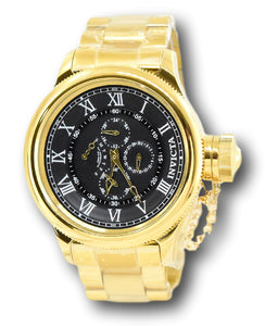 Invicta Russian Diver 17666 Men's Black Dial Multi-Function Quartz Watch 52mm-Klawk Watches