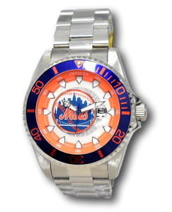 Invicta MLB New York Mets Men's 47mm Limited Stainless Quartz Watch 43471-Klawk Watches