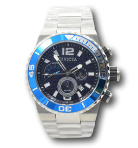 Invicta Pro Diver Men's 48mm Blue Ocean Waves Dial Chronograph Watch 1342-Klawk Watches