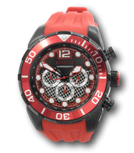 Load image into Gallery viewer, Invicta Pro Diver Men&#39;s 50mm Twisted Metal Dial Red Chronograph Watch 33821-Klawk Watches
