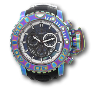 Invicta Sea Hunter Men's 70mm MOP Dial Rainbow Swiss Chrono Watch 34726 Rare-Klawk Watches