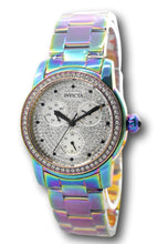 Load image into Gallery viewer, Invicta Angel Women&#39;s 38mm Pave Crystal Dial Rainbow Iridescent Watch 30032 RARE-Klawk Watches
