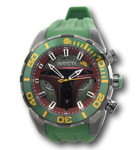 Invicta Star Wars Boba Fett Men's 50mm Limited Edition Chronograph Watch 35051-Klawk Watches