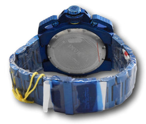 Invicta Sea Hunter Men's 57mm LARGE Anatomic Blue Swiss Chronograph Watch 35010-Klawk Watches