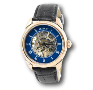 Invicta Specialty Men's Mechanical Hand-Winding Rose Gold Blue 42mm Watch 23538-Klawk Watches