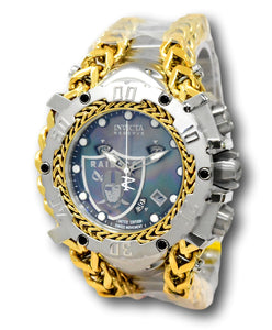 Invicta Reserve NFL Las Vegas Raiders Men's 55mm Gladiator Limited Watch 41523-Klawk Watches