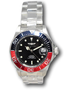 Invicta Pro Diver Automatic Men's 40mm Black and Red Bezel Black Dial Watch 9403-Klawk Watches