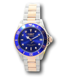 Invicta Pro Diver Automatic Women's 36mm Special Edition Rose Gold Watch 30605-Klawk Watches