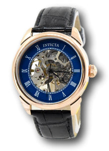 Invicta Specialty Men's Mechanical Hand-Winding Rose Gold Blue 42mm Watch 23538-Klawk Watches