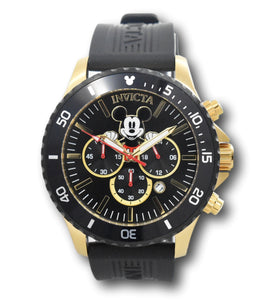 Invicta Disney Men's 48mm Mickey Mouse Limited Edition Black Chrono Watch 39516-Klawk Watches