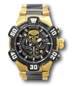 Invicta Marvel Punisher Men's 52mm Limited Carbon Fiber Chronograph Watch 37686-Klawk Watches