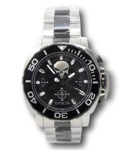 Invicta Marvel Punisher Men's 48mm Limited Carbon Fiber Chronograph Watch 35094-Klawk Watches