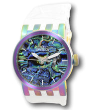 Load image into Gallery viewer, Invicta DNA Men&#39;s 46mm Abalone Rainbow Dial White Silicone Quartz Watch 26265-Klawk Watches
