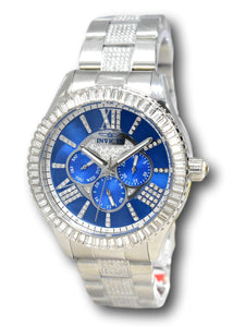 Invicta Specialty Lux Men's 45mm Blue Silver 520 Crystals Quartz Watch 44248-Klawk Watches