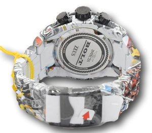 Invicta Bolt Hydroplated Men's 54mm Graffiti Swiss Chrono Watch 34714 Rare-Klawk Watches