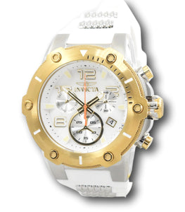 Invicta Speedway Men's 52mm White Pearl Dial Swiss Chronograph Watch 22512-Klawk Watches