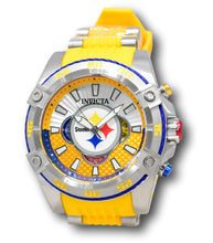Load image into Gallery viewer, Invicta NFL Pittsburgh Steelers Men&#39;s 52mm Carbon Fiber Chronograph Watch 41965-Klawk Watches
