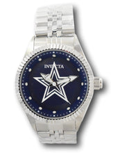 Load image into Gallery viewer, Invicta NFL Dallas Cowboys Men&#39;s 43mm Silver Stainless Quartz Watch 42397-Klawk Watches
