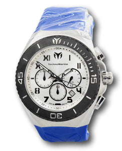 Technomarine Ocean Manta Men's 48mm Mixed Silicone Chronograph Watch TM-220024-Klawk Watches
