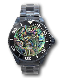 Invicta Pro Diver Men's 47mm Diamond Abalone Dial Blue Quartz Watch 39424 RARE-Klawk Watches