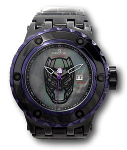 Invicta Marvel Black Panther Automatic Men's 52mm MOP Dial Limited Watch 32908-Klawk Watches
