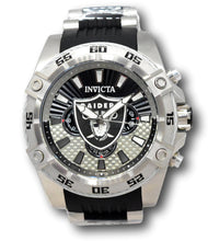 Load image into Gallery viewer, Invicta NFL Las Vegas Raiders Men&#39;s 52mm Carbon Fiber Chronograph Watch 41982-Klawk Watches
