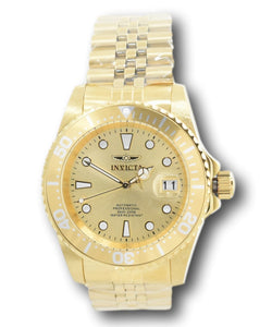 Invicta Pro Diver Automatic Men's Triple Gold 42mm Stainless Watch 30096-Klawk Watches
