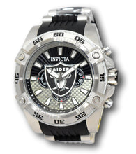 Load image into Gallery viewer, Invicta NFL Las Vegas Raiders Men&#39;s 52mm Carbon Fiber Chronograph Watch 41982-Klawk Watches
