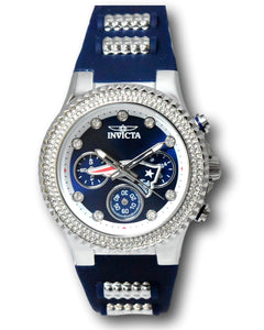 Invicta NFL New England Patriots Women's 39mm Crystals Chronograph Watch 42746-Klawk Watches