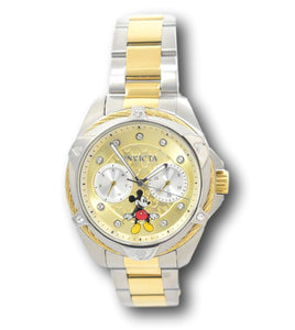 Invicta Disney Limited Edition Women's 38mm Two-Tone Mickey Mouse Watch 32432-Klawk Watches