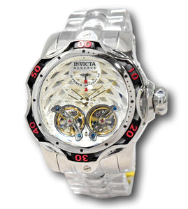 Invicta Reserve Venom Men's 52mm Double Open Heart Automatic Watch 35984-Klawk Watches