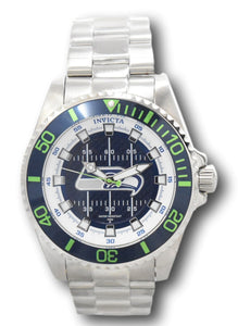 Invicta NFL Seattle Seahawks Men's 47mm Limited Stainless Quartz Watch 36927-Klawk Watches