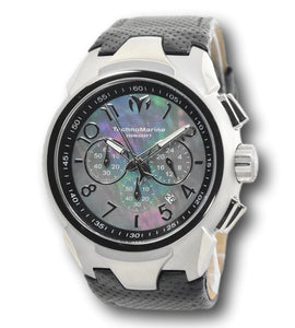 Technomarine Sea Men's 48mm Black Mother of Pearl Chronograph Watch TM-718001-Klawk Watches