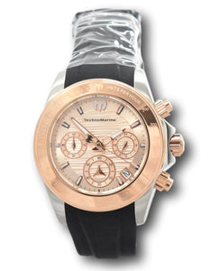 TechnoMarine Manta Ray Women's 38mm Rose Gold Chronograph Watch TM-219044-Klawk Watches