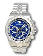 Load image into Gallery viewer, TechnoMarine Manta Ray Luxe Men&#39;s 47mm Blue Dial Crystals Chrono Watch TM-221002-Klawk Watches
