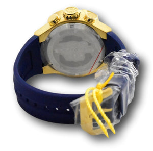 Invicta Venom Lady Women's 44mm Dark Blue Dial Gold Chronograph Watch 33643-Klawk Watches